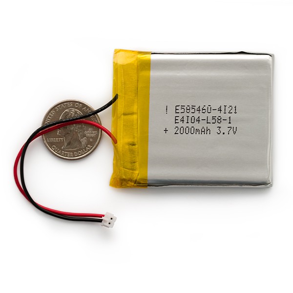 Batería LiPo (de Polímero de litio) - 2000mAh