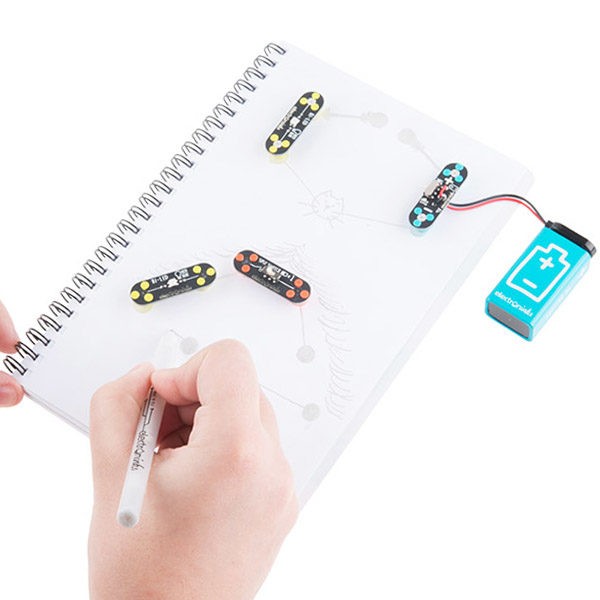 Boli de tinta conductiva Circuit scribe (punta fina)