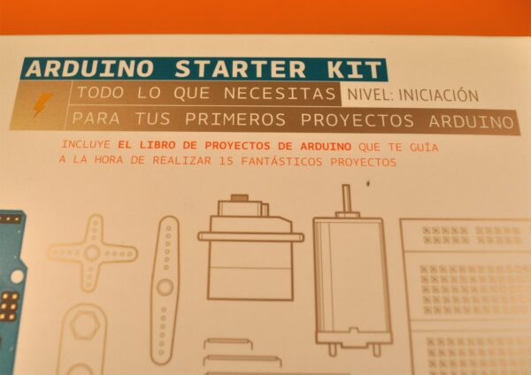 Arduino starter kit en Castellano
