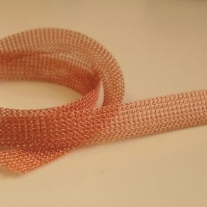 cinta de cobre tejida