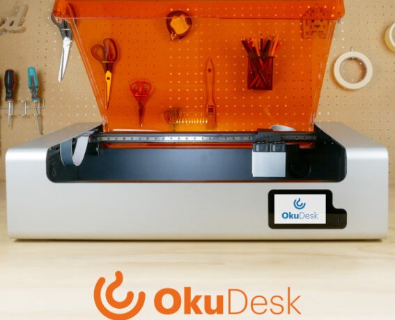 OKU Desk grabadora y cortadora láser de NOMAD tech