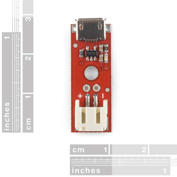 Cargador para baterías LiPo micro USB