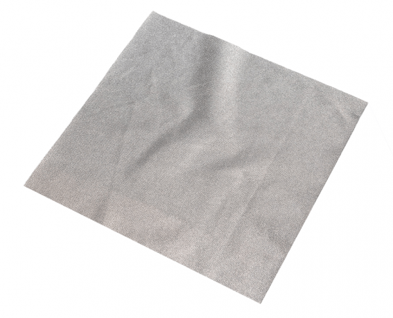 Tela conductiva de plata