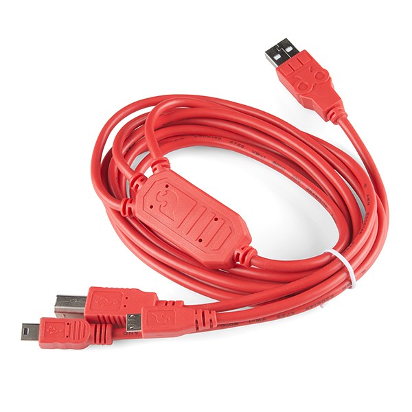 Cerberus Cable: USB, micro-USB, mini-USB