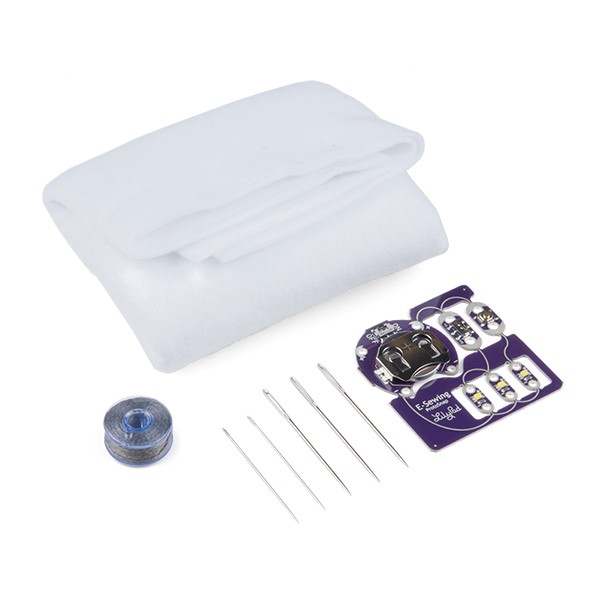 LilyPad e-sewing ProtoSnap Kit
