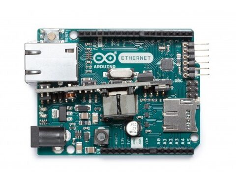 Arduino Rev3 Ethernet Shield con Módulo PoE