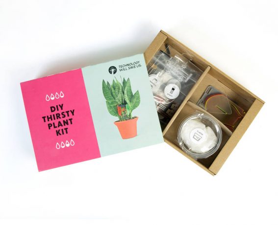 DIY Thirsty plant kit de Technology will save us