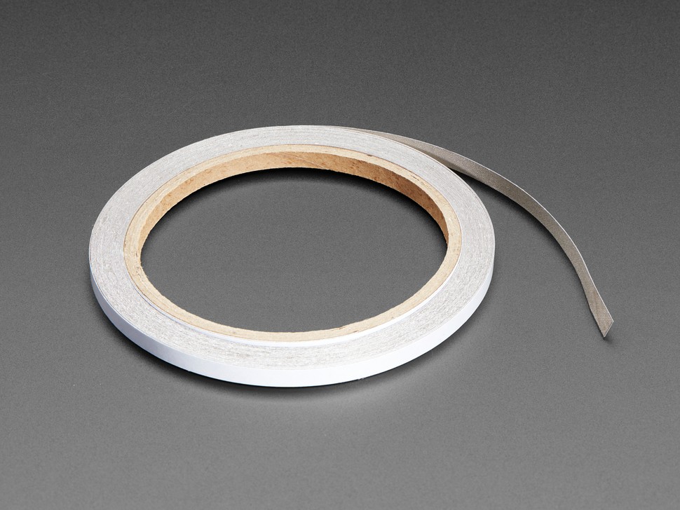 Cinta de Nylon conductiva de 5mm x 10m – Conductive Nylon Fabric Tape