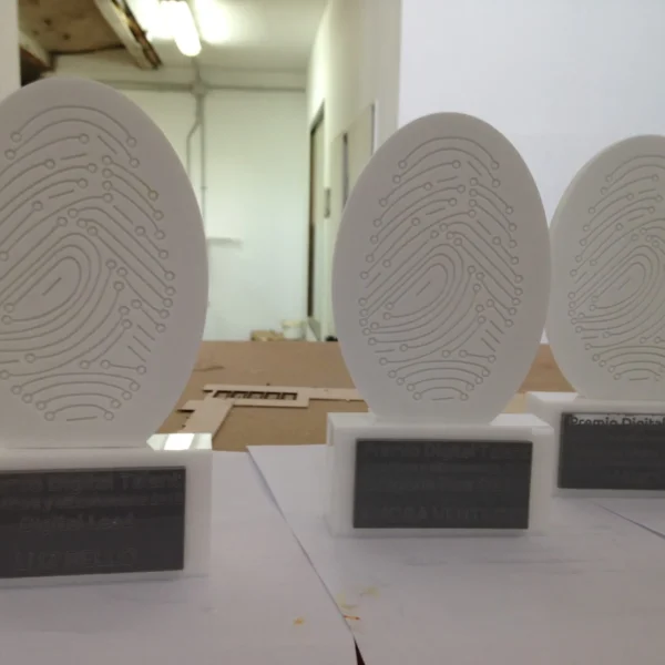 3 Premios Digital Talent fabricados en nuestro taller