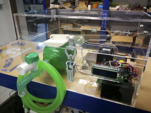respirador reesistencia fabricado por impresión 3D
