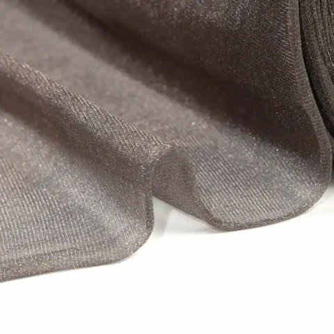 Shieldex Tulle en detalle - Tela conductora