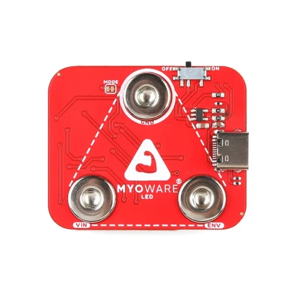MyoWare 2.0 LED Shield parte trasera