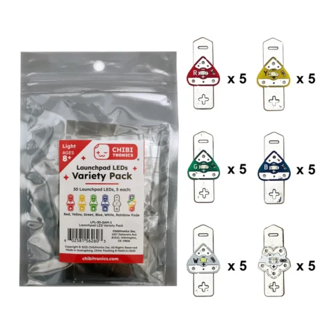 Launchpad LEDs Variety Kit de Chibitronics