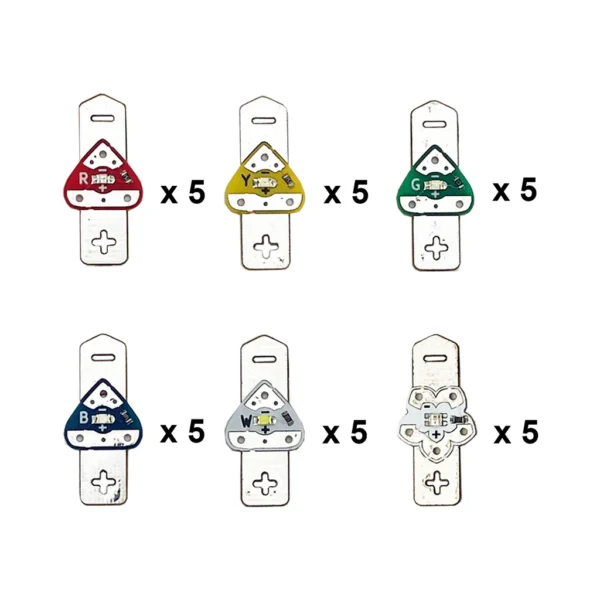 Luces incluidas en el Launchpad LEDs Variety Kit